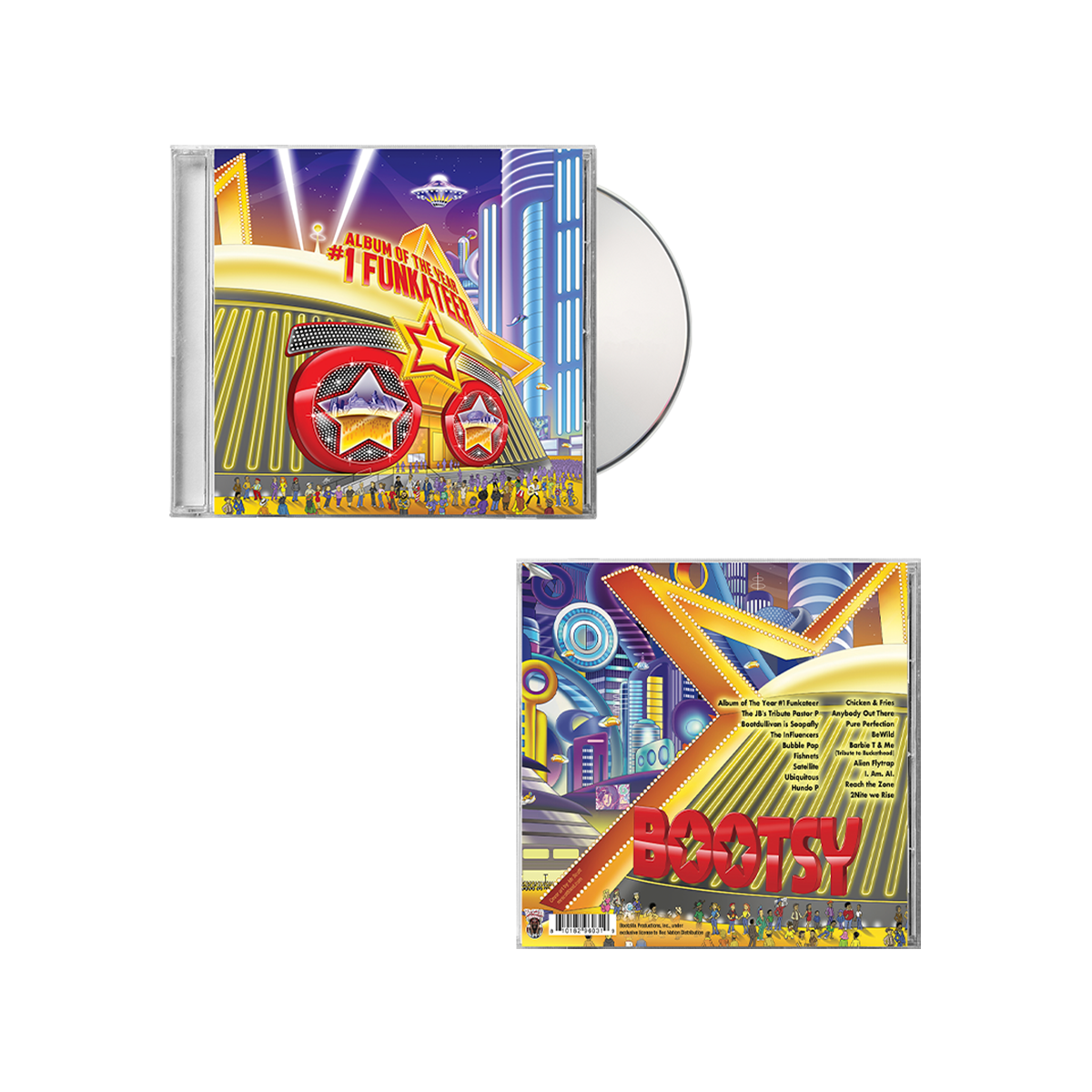 Album of the Year #1 Funkateer CD