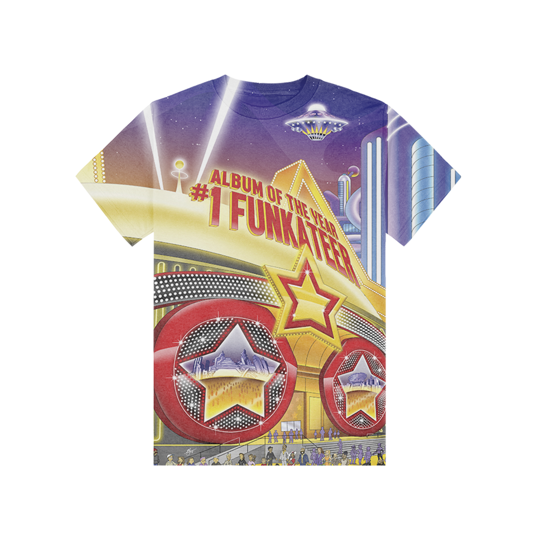 All Over Album of the Year #1 Funkateer T-Shirt
